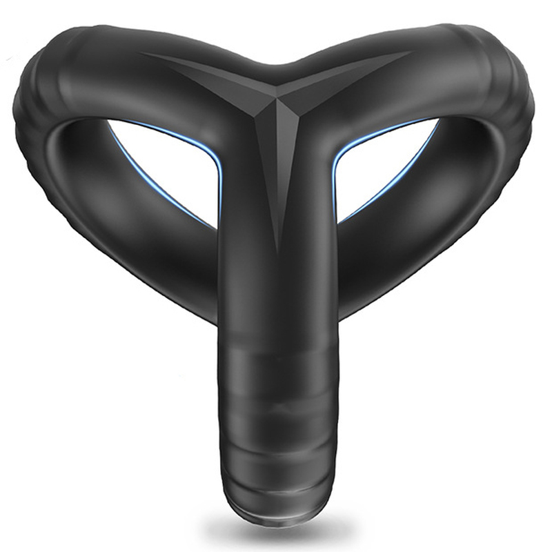 Silicone 3 in 1 Cock Ring Silicone 3 in 1 Cock Ring