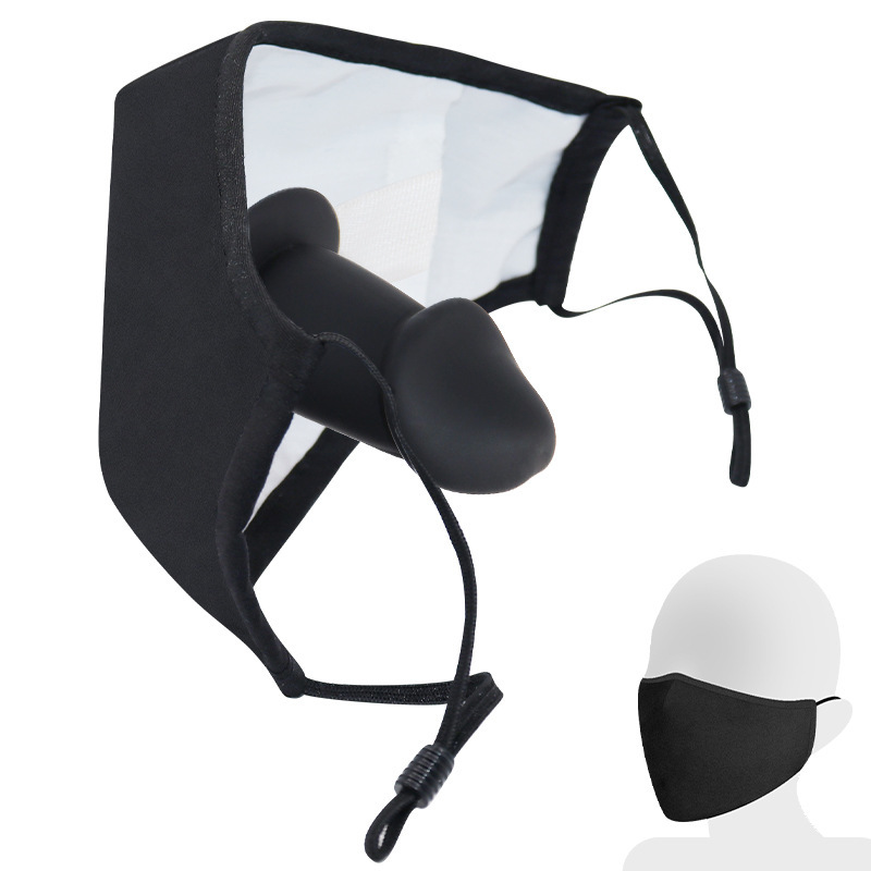 Facial Mask With Silicone Dildo Facial Mask With Silicone Dildo