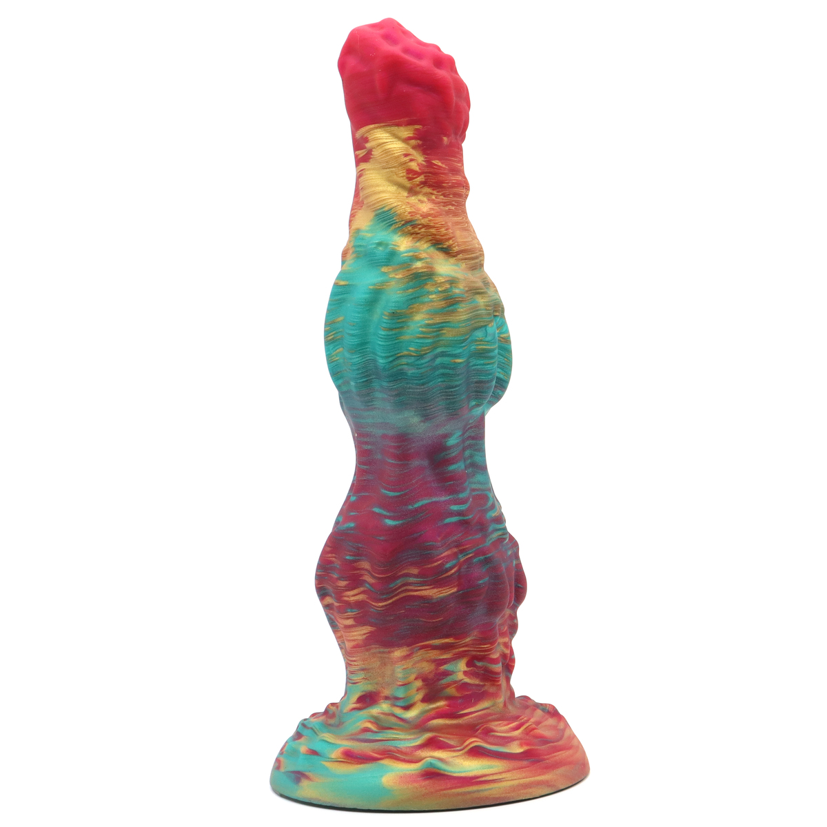 Dog Rainbow Knot Dildo Dog Rainbow Knot Dildo