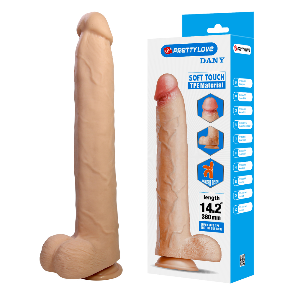 14.2 inch Realistic Dildo 14.2 inch Realistic Dildo