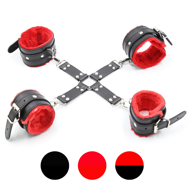 Fur Lined Wrist Restraints & Ankle Restraints Kit Fur Lined Wrist Restraints & Ankle Restraints Kit
